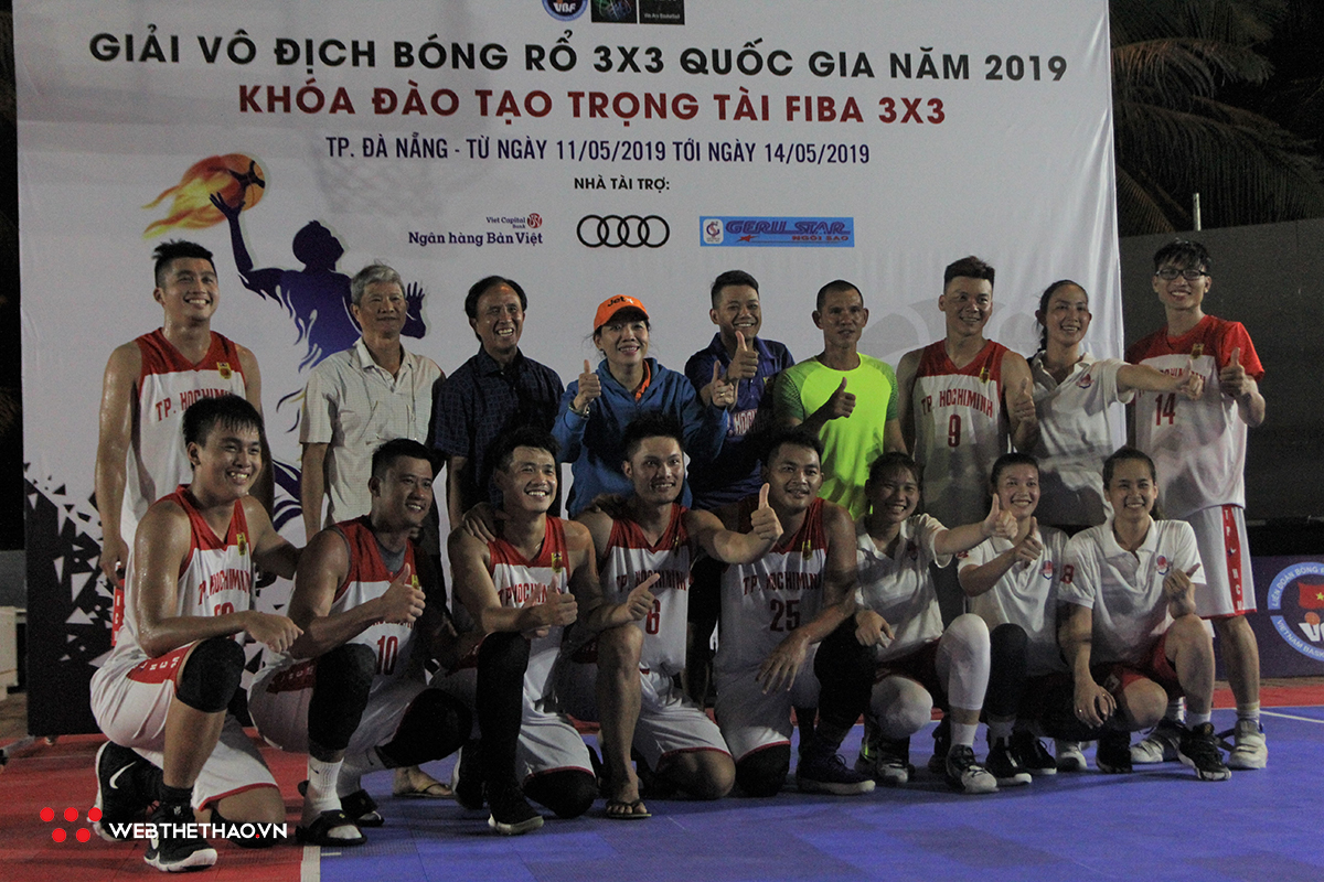 Giải Vô địch 3x3 Quốc gia ở Đà Nẵng: Hành trình đến chức vô địch tuyệt đối của TP.HCM